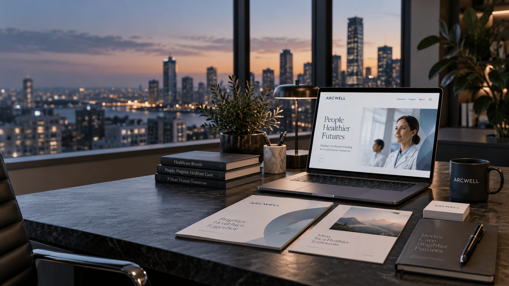ARCWELL healthcare branding studio